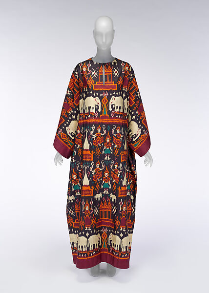 Caftan, Anne Klein and Company (American, founded 1965), silk, American 