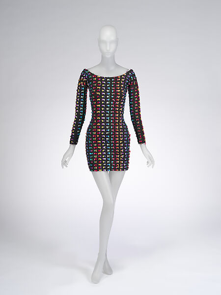 Dress, Betsey Johnson (American, born Wethersfield, Connecticut, 1942), cotton, lycra, rayon, American 