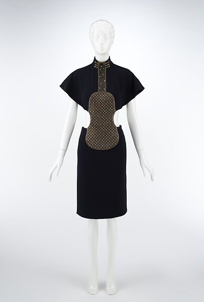 Dress, Chloé (French, founded 1952), silk, glass, metal, French 
