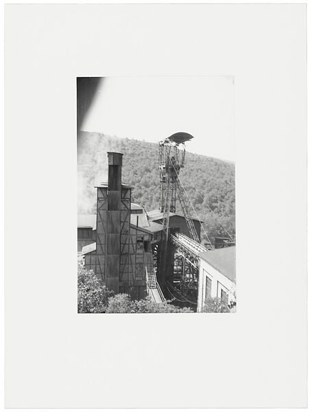 Eisernhardter Tiefbau Mine, Eisern, Germany, Bernd Becher  German, Gelatin silver print