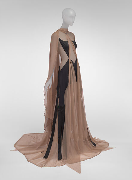 "Parfleche" Dress, Jamie Okuma (Enrolled member of the La Jolla Band of Mission Indians, Shoshone-Bannock, Wailaki, Luiseño, and Okinawan, born California, 1977), silk, synthetic, American