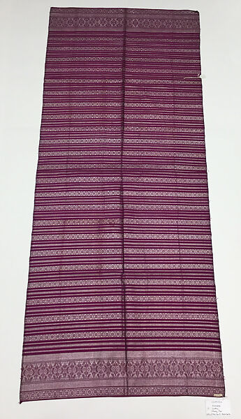 Textile, silk, metallic, Thailand
