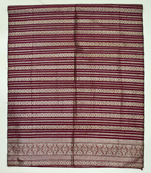 Textile, silk, metallic, Thailand 