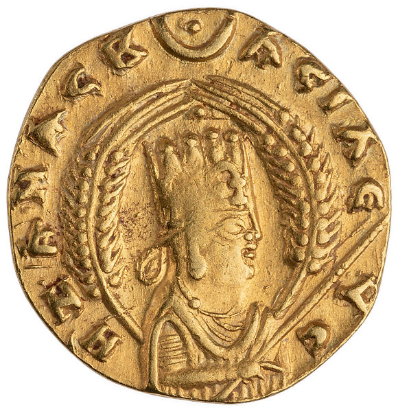 Ezana Av.1 Type, Gold, Ethiopian (Aksum, Ethiopia) 