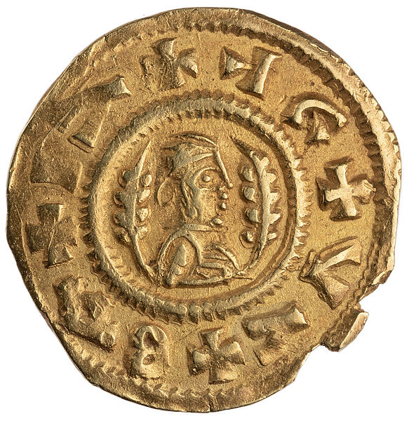 Coin of Ǝllä Gäbäz (AV.1 Type), Gold, Ethiopian (Aksum, Ethiopia)