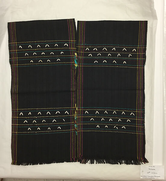 Blouse, Cotton, silk, seeds, Burma