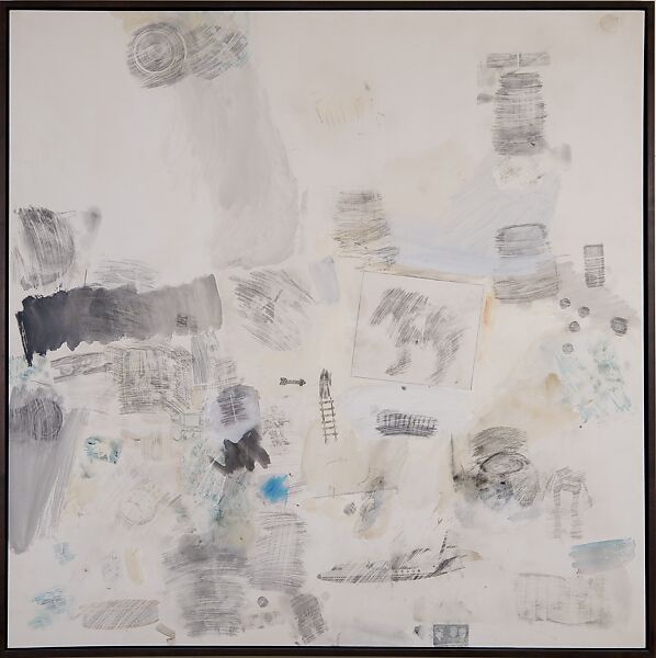 Calendar, Robert Rauschenberg (American, Port Arthur, Texas 1925–2008 Captiva Island, Florida), Solvent transfer and mixed media on canvas 