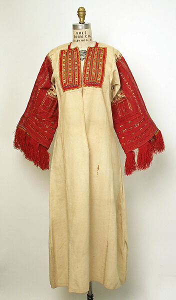 Shirt, wool, cotton, Macedonian 