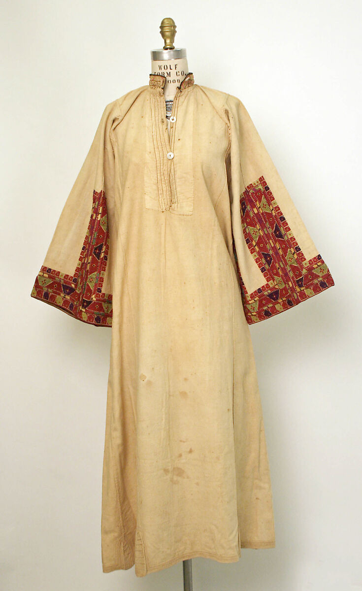 Dress, cotton, European, Eastern 
