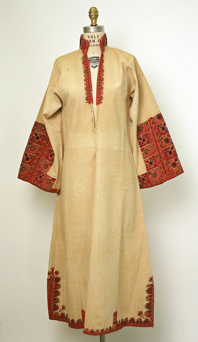 Dress, cotton, European, Eastern 