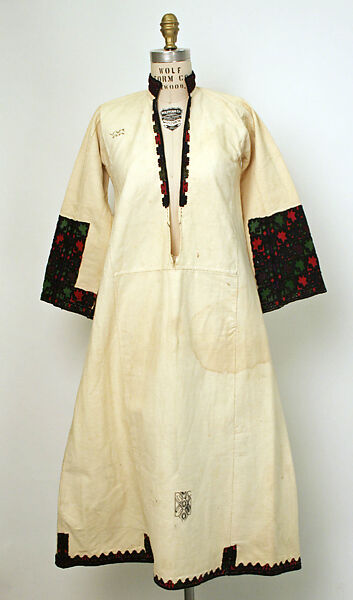 Shirt, cotton, wool, Macedonian 