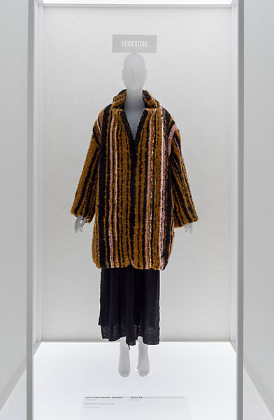 "Hooked" Coat, Alexa Stark (American, born 1989), wool, silk 