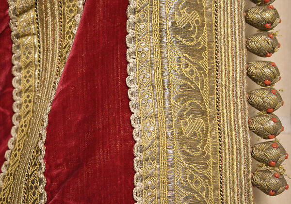 Wedding ensemble, silk, wool