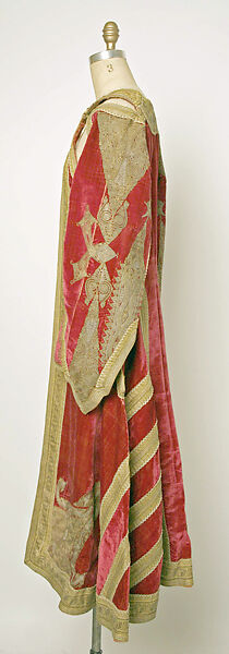 Wedding ensemble, silk, wool