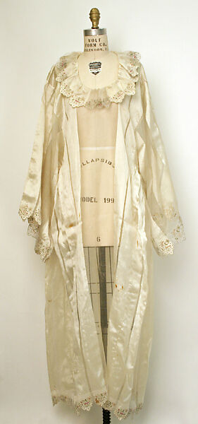 Wedding ensemble, silk, wool