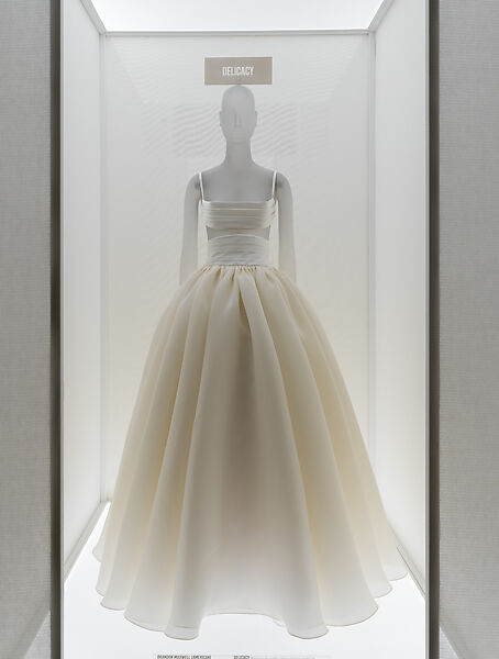 Dress, Brandon Maxwell (American, born 1984), silk 
