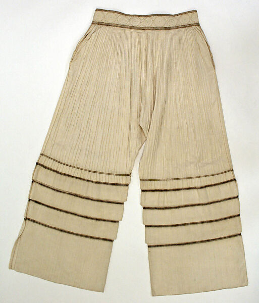 Ensemble, linen (?), wool, lace, metal, metallic thread, silk, European, Eastern