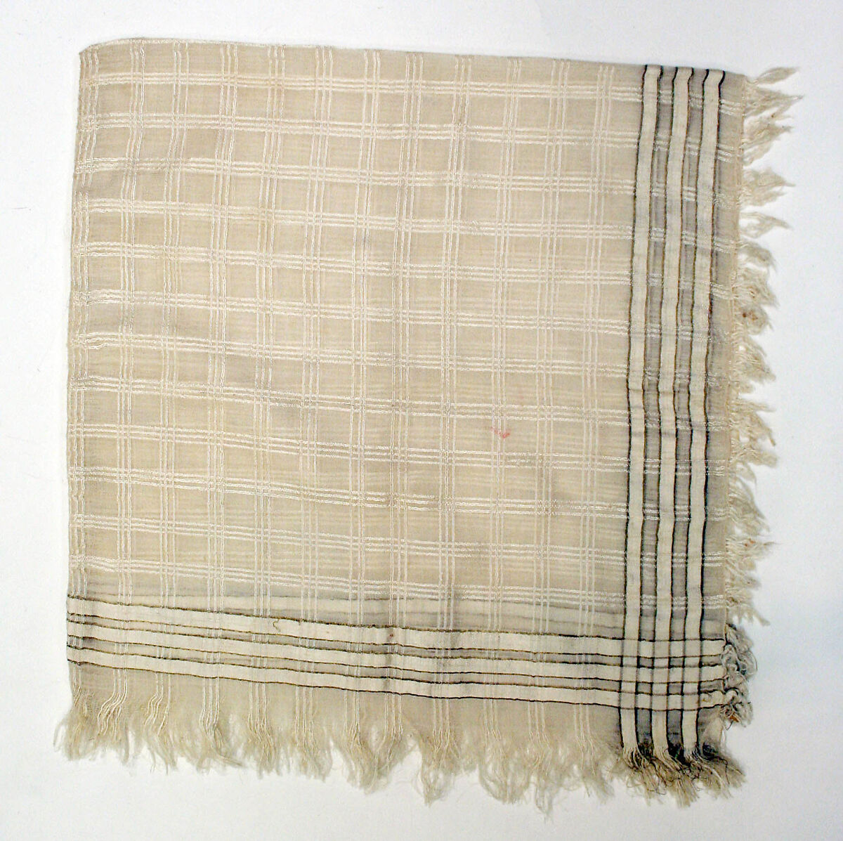 Wedding ensemble, silk, cotton, metallic thread