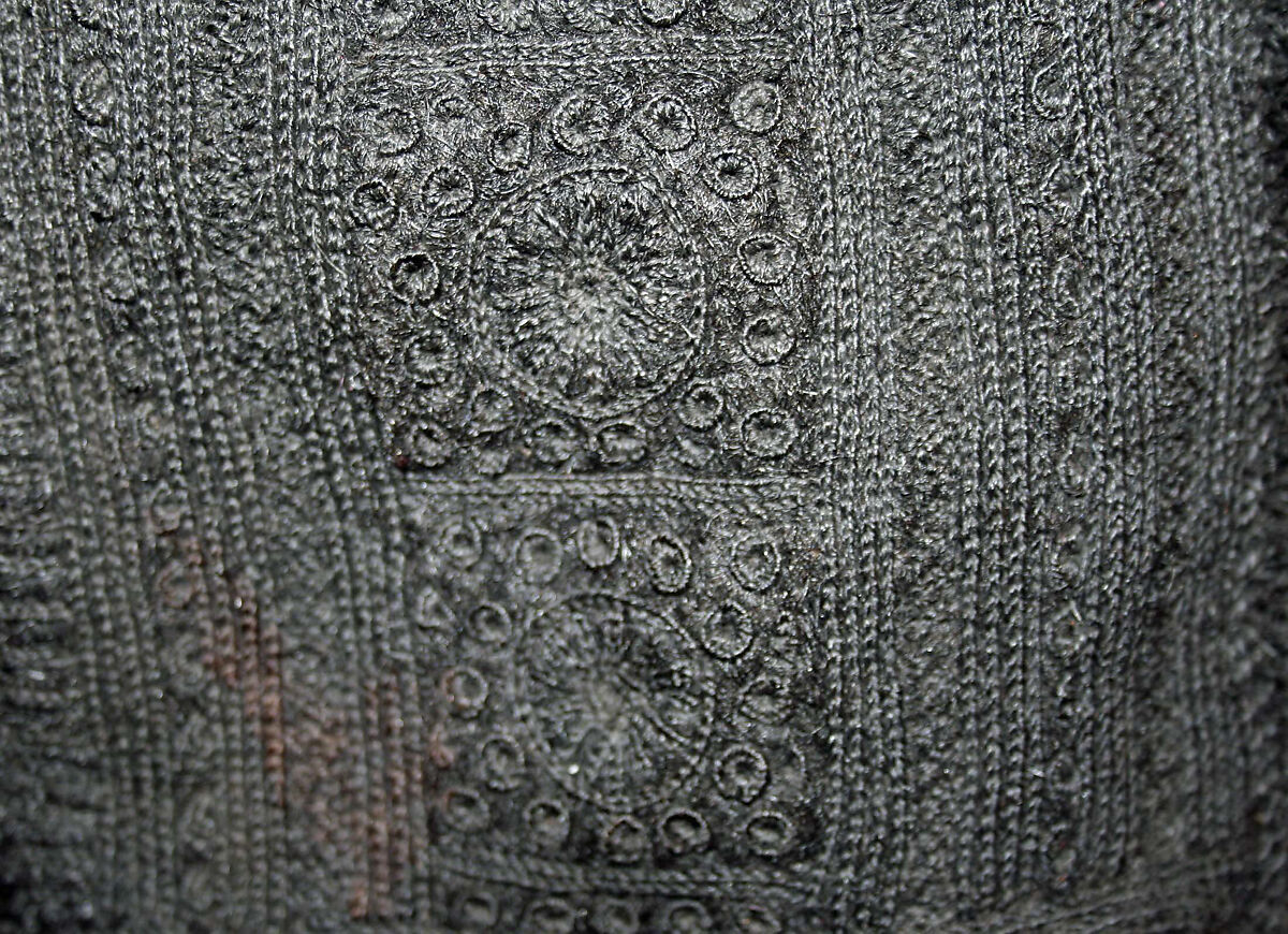 Ensemble, wool, cotton, silk, ramie, leather