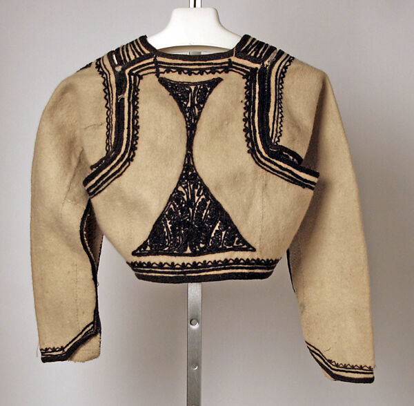 Ensemble, cotton, wool, ramie