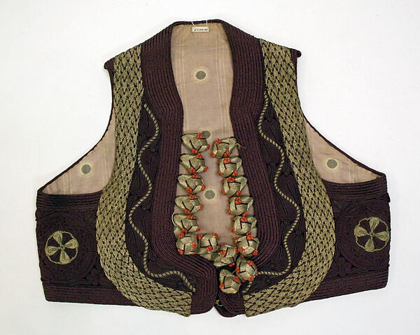 Vest, [no medium available], European, Eastern 