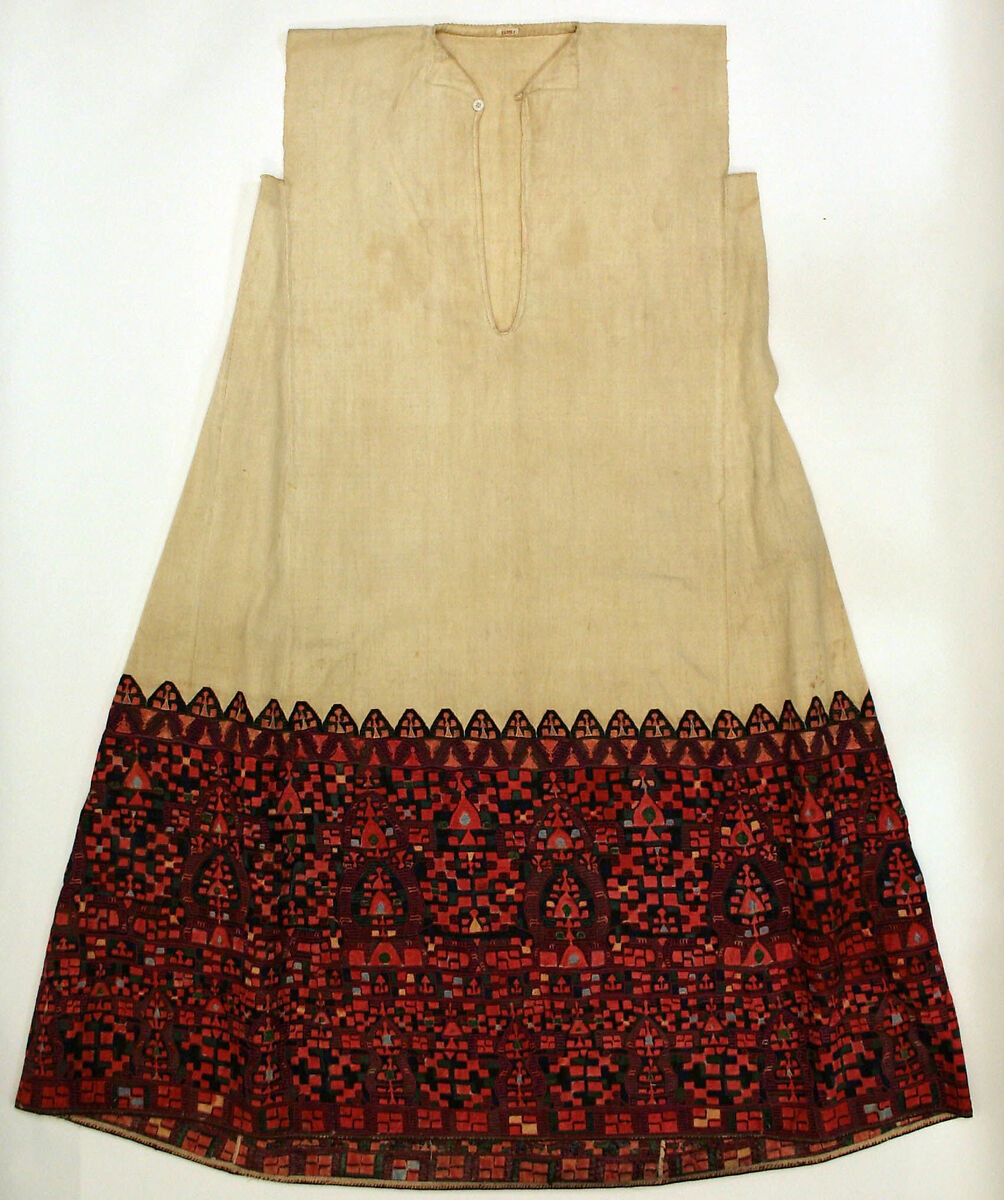 Dress, cotton, silk, Greek 