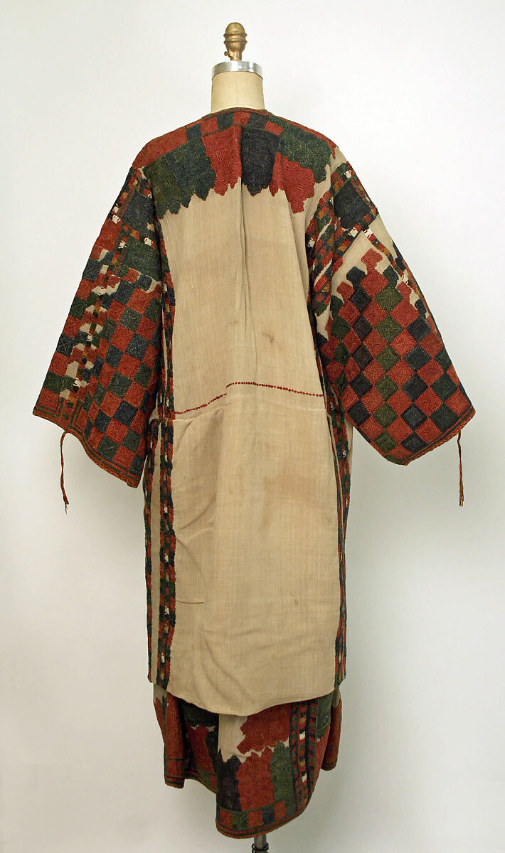 Ensemble, silk, linen, Greek