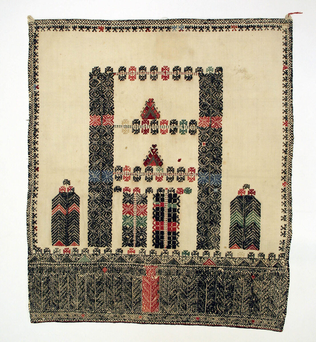 Apron, cotton, Greek 