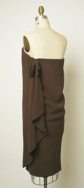 Evening dress, House of Balenciaga (French, founded 1937), silk, French