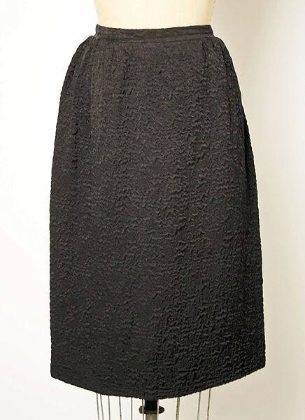 Cocktail ensemble, House of Balenciaga (French, founded 1937), silk, French