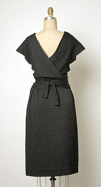 Cocktail ensemble, House of Balenciaga (French, founded 1937), silk, French