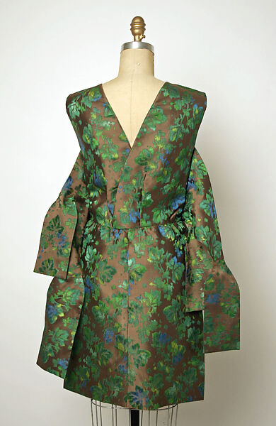 Cocktail dress, House of Balenciaga (French, founded 1937), silk, French