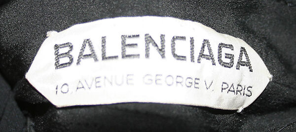 Cocktail dress, House of Balenciaga (French, founded 1937), silk, French