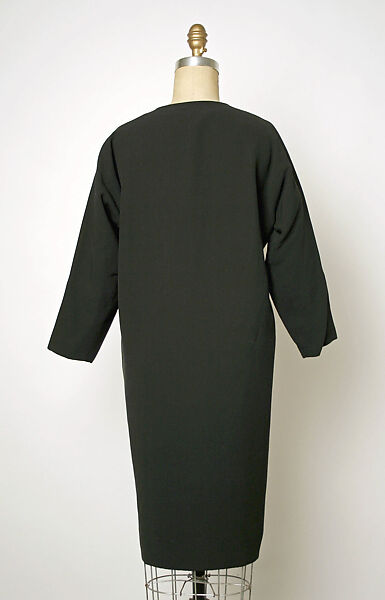 Afternoon dress, House of Balenciaga (French, founded 1937), silk, French
