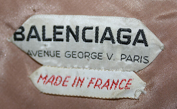 Evening dress, House of Balenciaga (French, founded 1937), silk, French