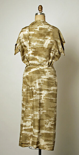 Dress, House of Balenciaga (French, founded 1937), silk, Spanish