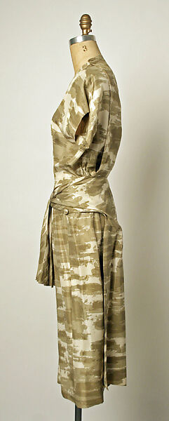 Dress, House of Balenciaga (French, founded 1937), silk, Spanish