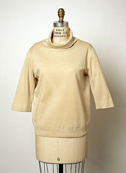 Pullover sweater, House of Balenciaga (French, founded 1937), silk, French 