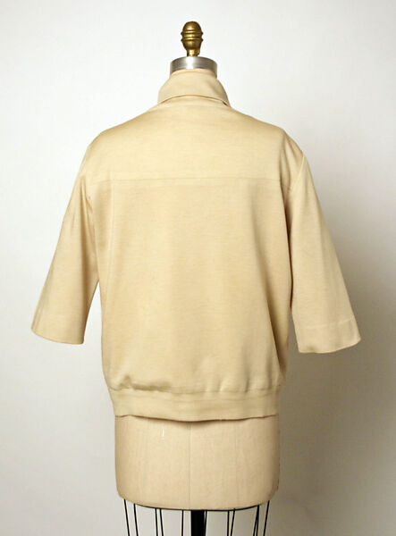 Pullover sweater, House of Balenciaga (French, founded 1937), silk, French