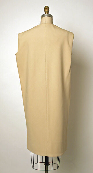 Dress, House of Balenciaga (French, founded 1937), wool, French