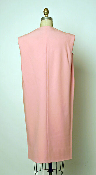 Dress, House of Balenciaga (French, founded 1937), wool, French