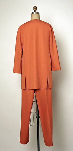 Pantsuit, House of Balenciaga (French, founded 1937), silk, French
