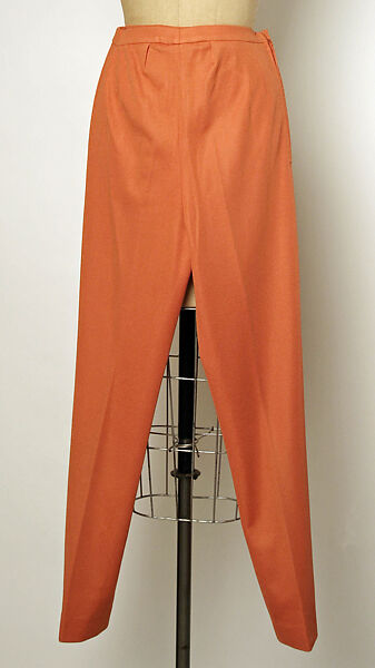 Pantsuit, House of Balenciaga (French, founded 1937), silk, French