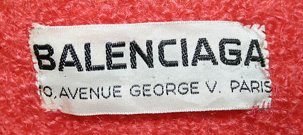 Ensemble, House of Balenciaga (French, founded 1937), wool, French