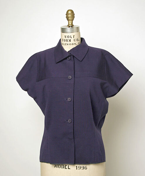 Ensemble, House of Balenciaga (French, founded 1937), wool, French