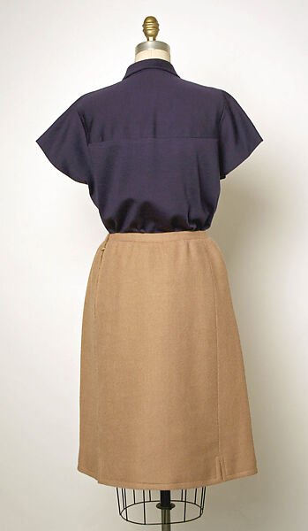 Ensemble, House of Balenciaga (French, founded 1937), wool, French