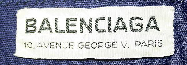 Ensemble, House of Balenciaga (French, founded 1937), wool, French