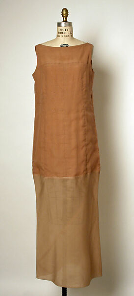 Evening dress, House of Balenciaga (French, founded 1937), silk, French