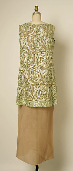 Evening dress, House of Balenciaga (French, founded 1937), silk, French