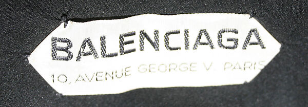 Evening dress, House of Balenciaga (French, founded 1937), [no medium available], French
